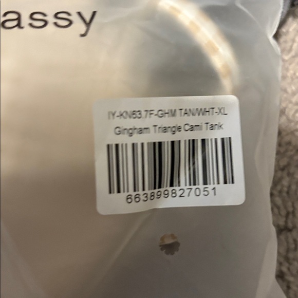 Triangle Cami Tank - Picture 4 of 4